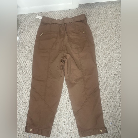 Anthropologie Ellie Embroidered Utility Pants Size  14 new with tag - Picture 7 of 12